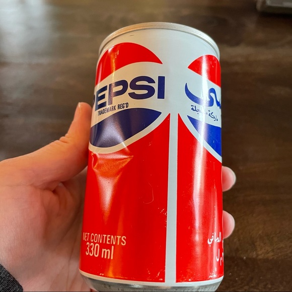 Antique Arabic Pepsi Can Vintage 70s Pull Tab Can - Picture 8 of 12